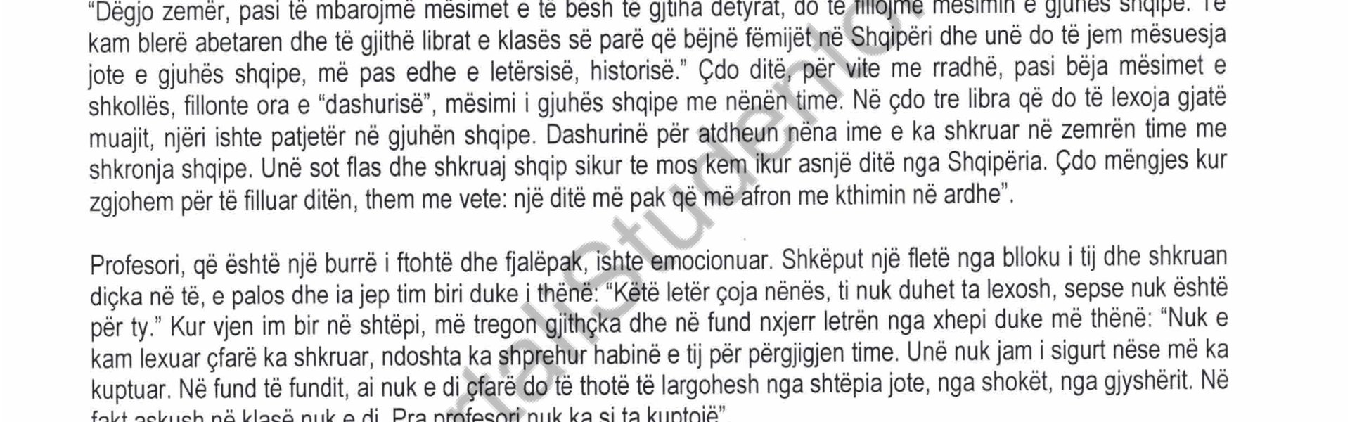 Përgjigjet e sakta të provimit të gjuhës shqipe dhe letërsisë, matura shtetërore 2024