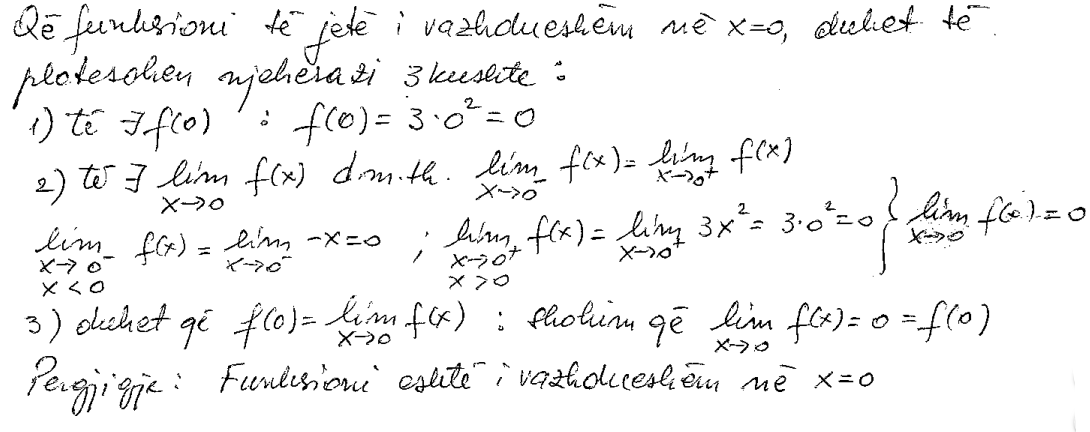 Ushtrime per provimin e matematikes - Matura shteterore 2019