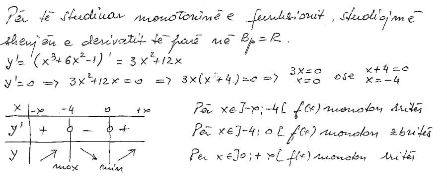 Ushtrime per provimin e matematikes - Matura shteterore 2019