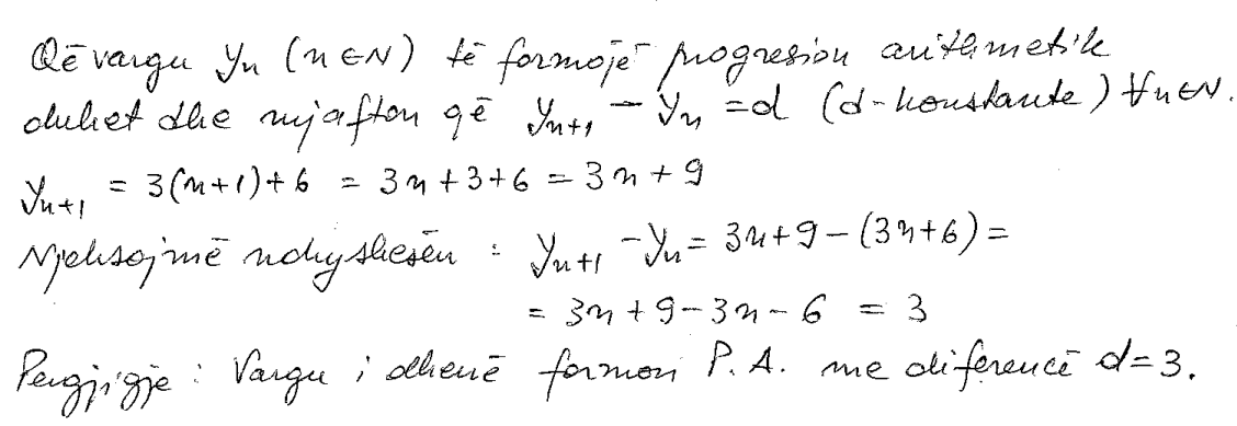 Ushtrime per provimin e matematikes - Matura shteterore 2019